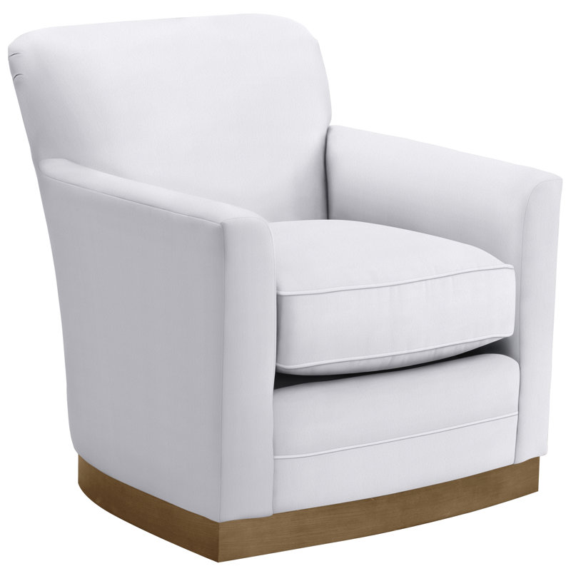 Michael Weiss 30.5"Paris Swivel Chair, Hampton, Worthy Snow