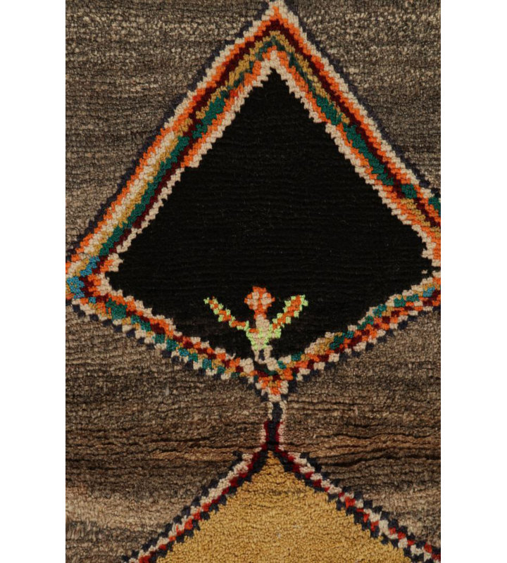 One-of-a-Kind 3'11" X 5'5" Hand Knotted Area Rug