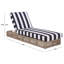 Chaise longue d'extérieur Langley-4796486