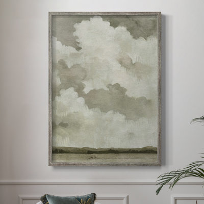 Big Dark Sky II Framed Print - Solid Wood