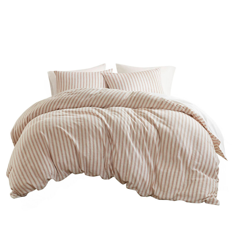 3 PCS King Duvet Set Terracotta