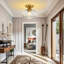 Glass Semi Flush Mount