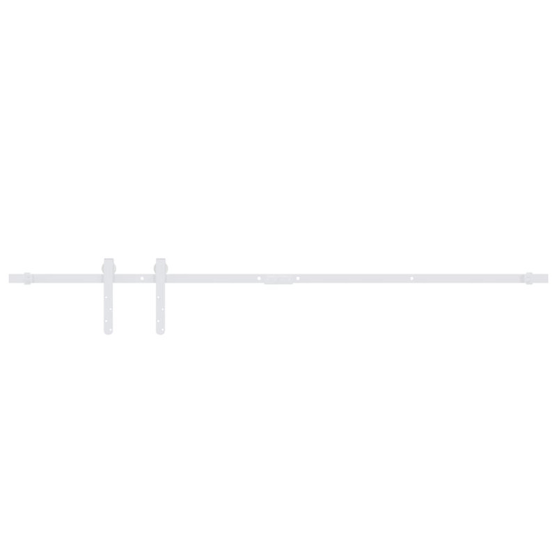 Affer Sliding Cabinet Door Kit 91 cm Carbon Steel, 152cm, White