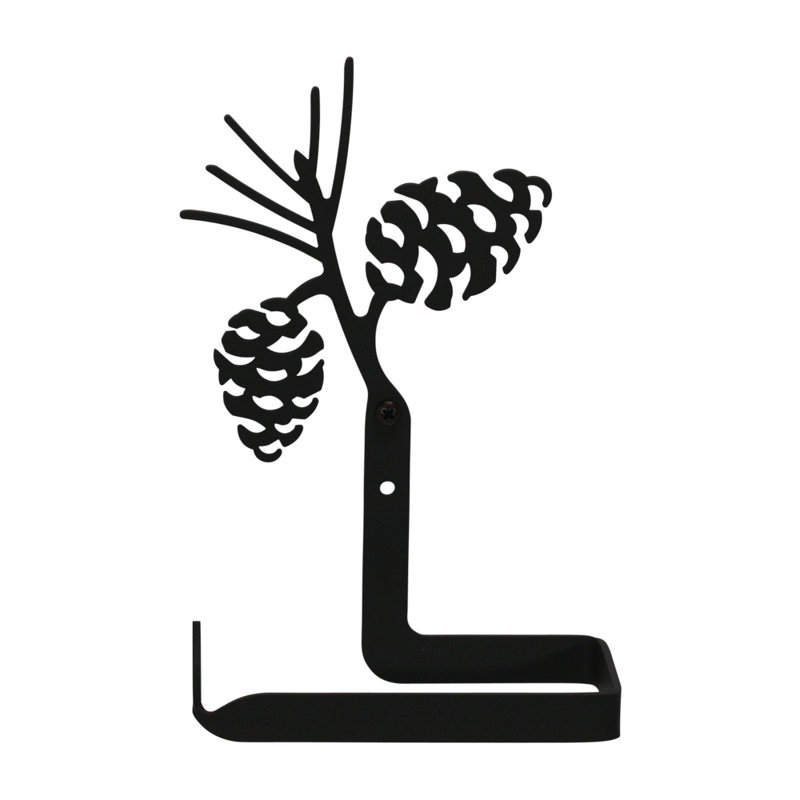 Pinecone Wall Mount Toilet Paper Holder