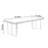 Ash Solid Wood Top Dining Table-99161097