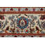 Tapis floral à teinture végétale 4 x 7