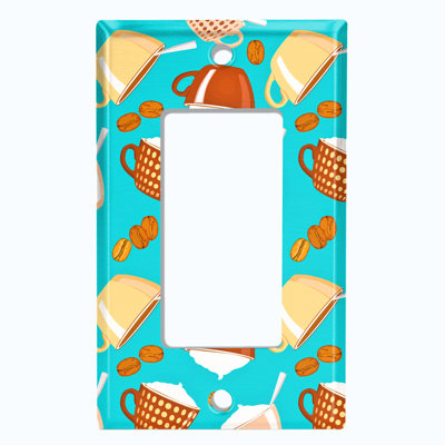 1 - Gang Rocker Standard Wall Plate