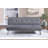 Tufted Upholstered Adjustable Sofa With USB-1477297540