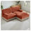 Canapé modulaire en L Chesterfield