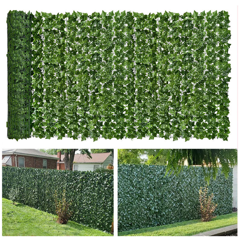 Ivy Leaf Telescopic Simulation Plant Fence Plastic Material