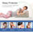 Wowmax Wedge Pillow Side Sleeper With Arm Hole For Adult Shoulder Pain, Memory Foam For Side Back Sleepers, Ergonomic Elevated Incline Pillows With Headrest Pillow