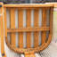 Chaise de patio en bois d'acacia Bramble