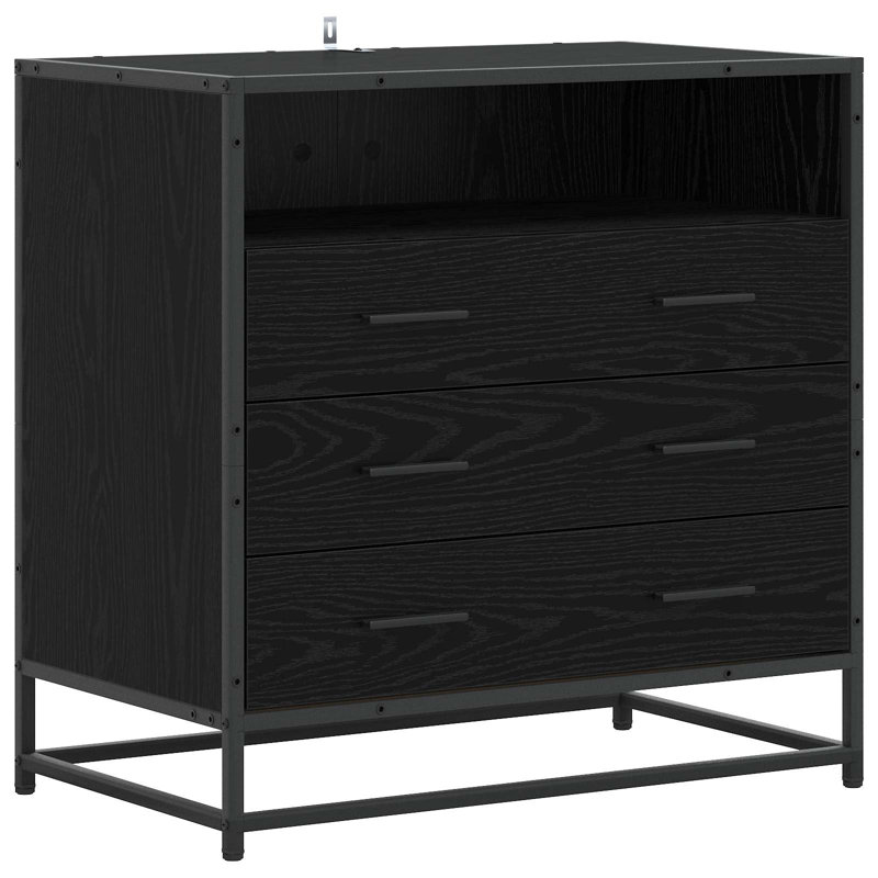 Accent Chest, Black Oak