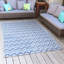 Tapis d'extérieur à chevrons bleu Dreams Classic-947848485
