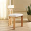 Cayde Boucle Seat Dining Chair-1202702416