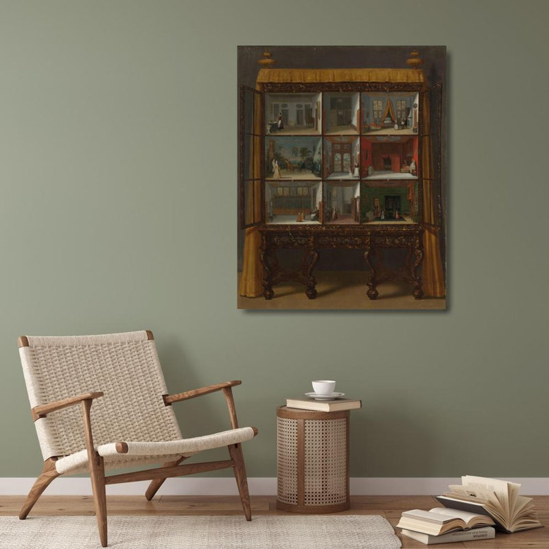 "Dolls' House of Petronella Oortman" by  Jacob Appel - Gallery Wrap Canvas Wall Art, 48" H x 33" W