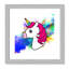 Art sur toile licorne arc-en-ciel-47848637-47848633