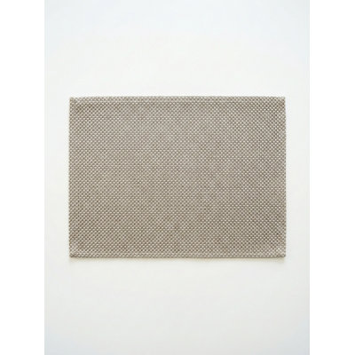 Black Horizon Weave Indoor Outdoor Placemat