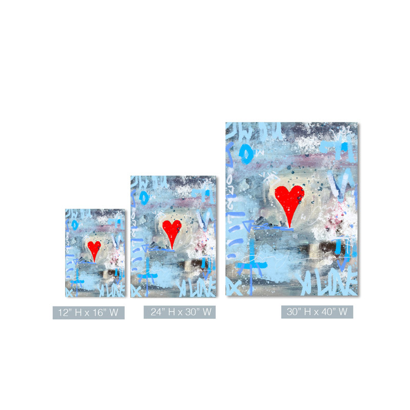 Aida West par Salvatore Principe - peinture sur toile tendue, H 16 po x l 12 po x P 1,5 po