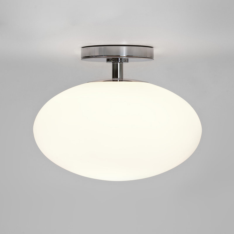 Zeppo 1 - Light Semi Flush Mount, Polished Chrome