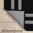 Double Border Machine Tufted Performance Black/Twisted Grey  Rug-1309786899