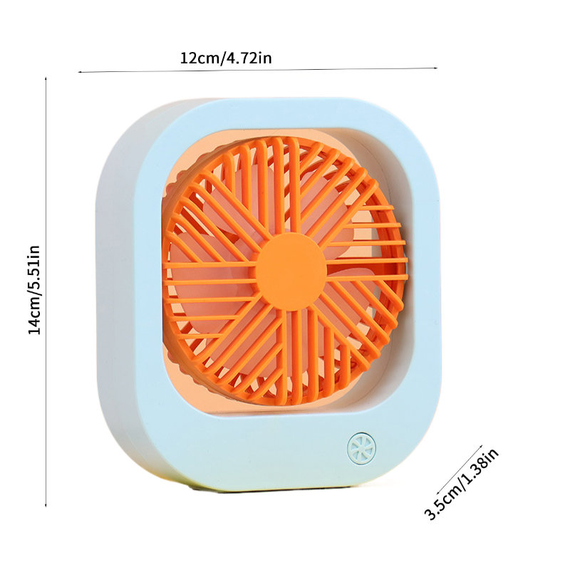 Ventilateur de bureau USB de petite taille et pratique, Blue