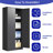 71"H Metal Garage Storage Cabinet-357876552