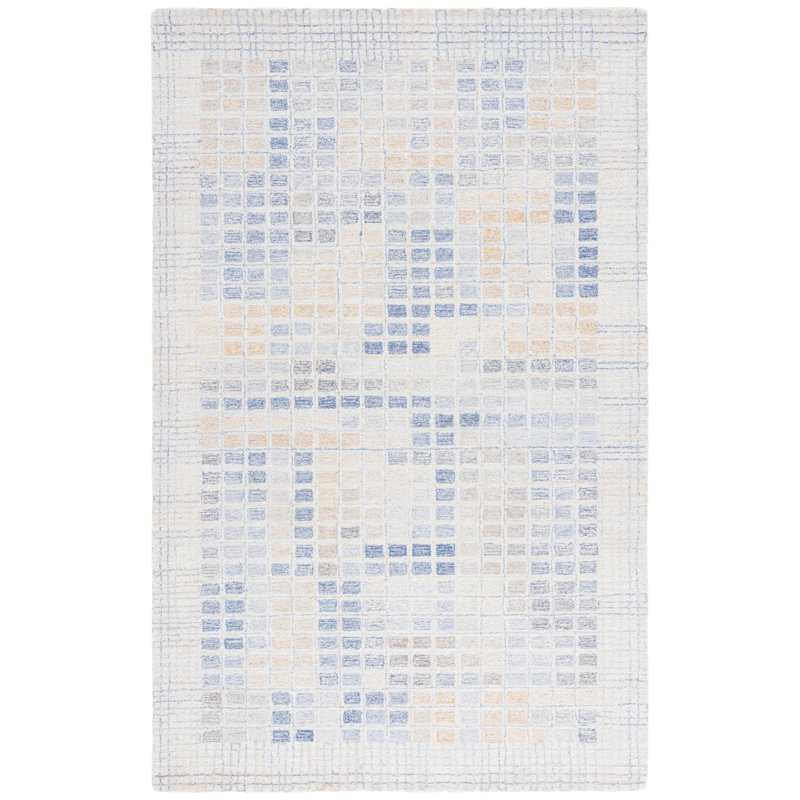 Cassello 808 Area Rug In Beige / Grey, Rectangle 5' x 8'