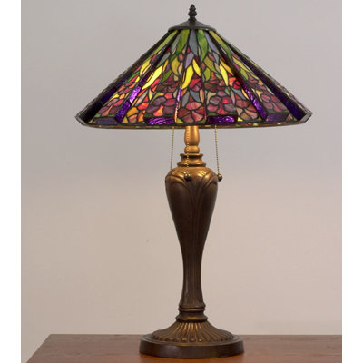 Floral Metal Table Lamp