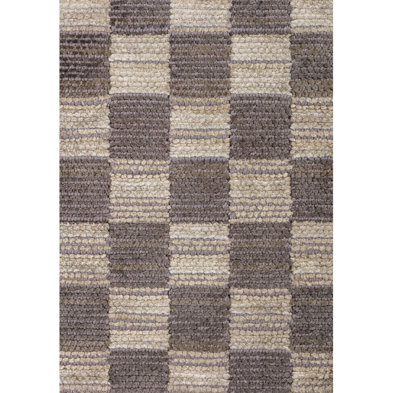 Sarantis Geometric Hand Loom Indoor / Outdoor Area Rug, Rectangle 7'10" x 11'1"