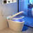 Automatic Smart Bidet Toilet With Rear Ambient Light 1.32 Gpf