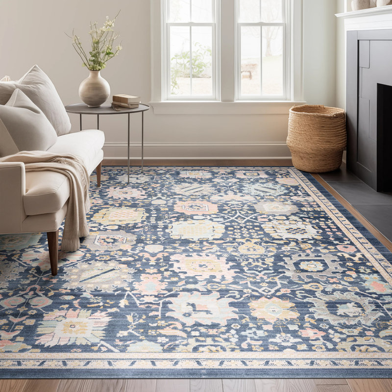 Tapis en polyester Camilla, Rectangulaire 2 pi x 3 pi