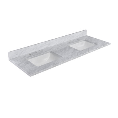 Dessus de meuble-lavabo 60 po