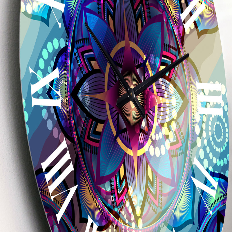 Modern MandaLa - Horloge murale moderne, Petit