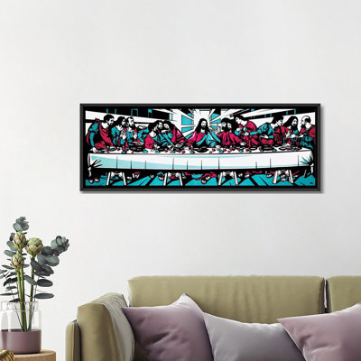 «The Last Supper Blue», impression sur toile