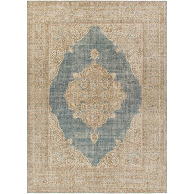 Antique One Of A Kind One-of-a-Kind 8'1" X 10'10" Hand Knotted Area Rug