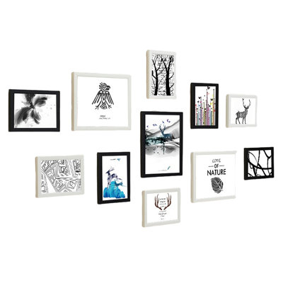 Collage Picture Frame - Frames Included: 11
