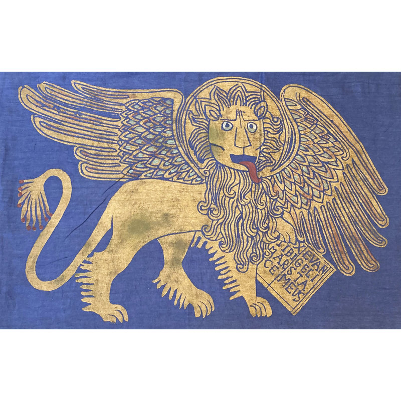 Leone San Marco II Linen Rectangular Pillow Cover