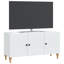 Unfinished TV Stand for TVs up to 24" with Fireplace Included