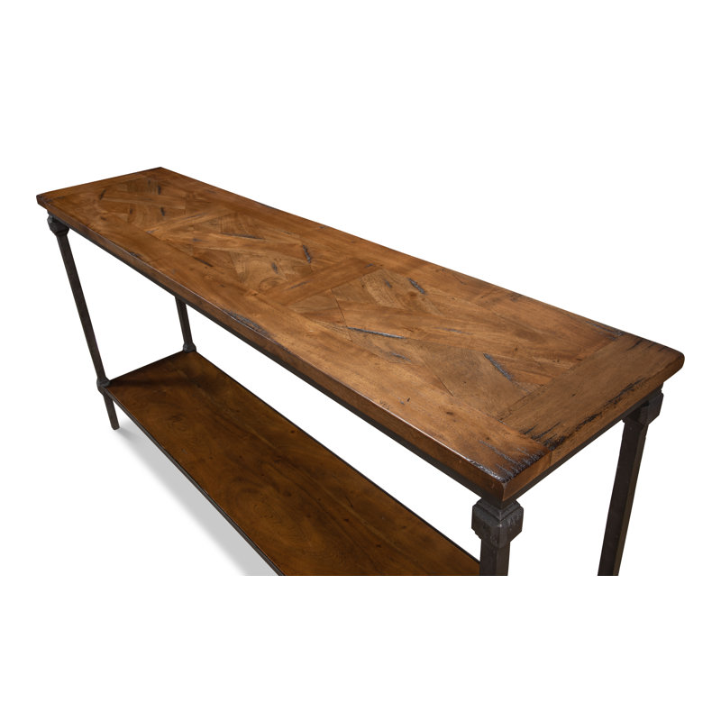 Maymie 60'' W Solid Wood Console Table