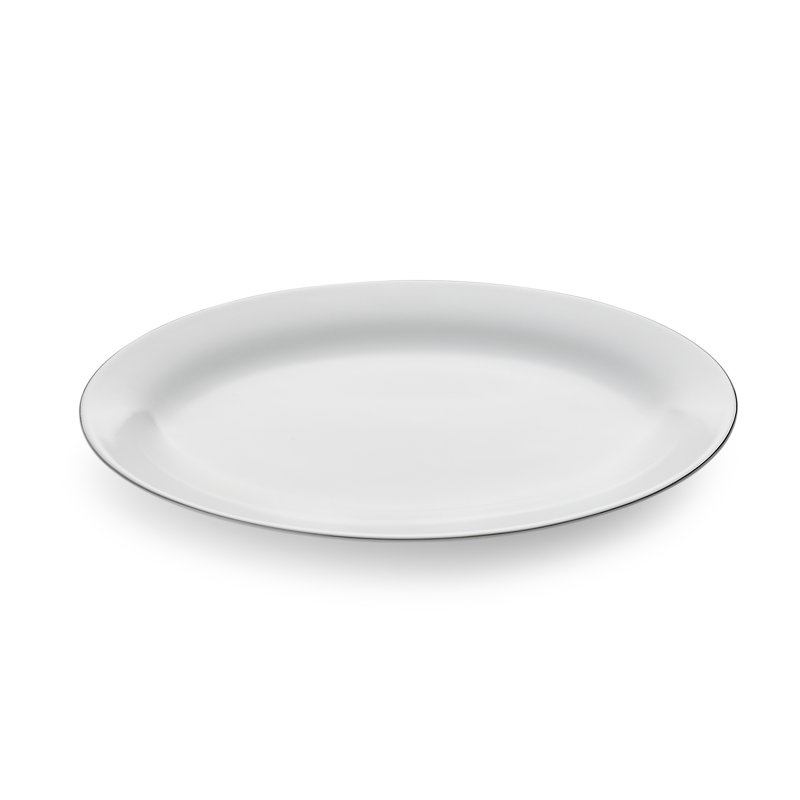 Serendipity Platinum - Oval Platter