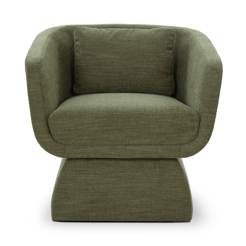Méridienne Zeno Chenille, Vert mousse