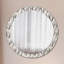 Huldar Glass Flat Wall Mirror