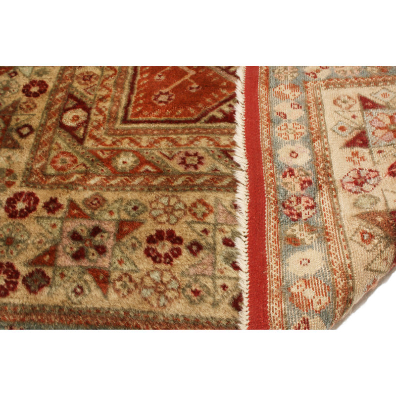 One-of-a-Kind 3'2" X 4'10" Hand Knotted Area Rug