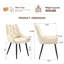 Ensemble de 2 chaises de salle à manger en similicuir-855275873-855275886
