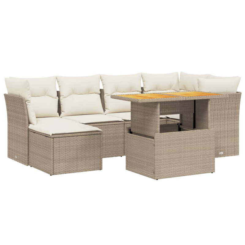 Ensemble de canapé de jardin Vidaxl