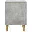 43cm W Manufactured Wood Bedside Table-477872698