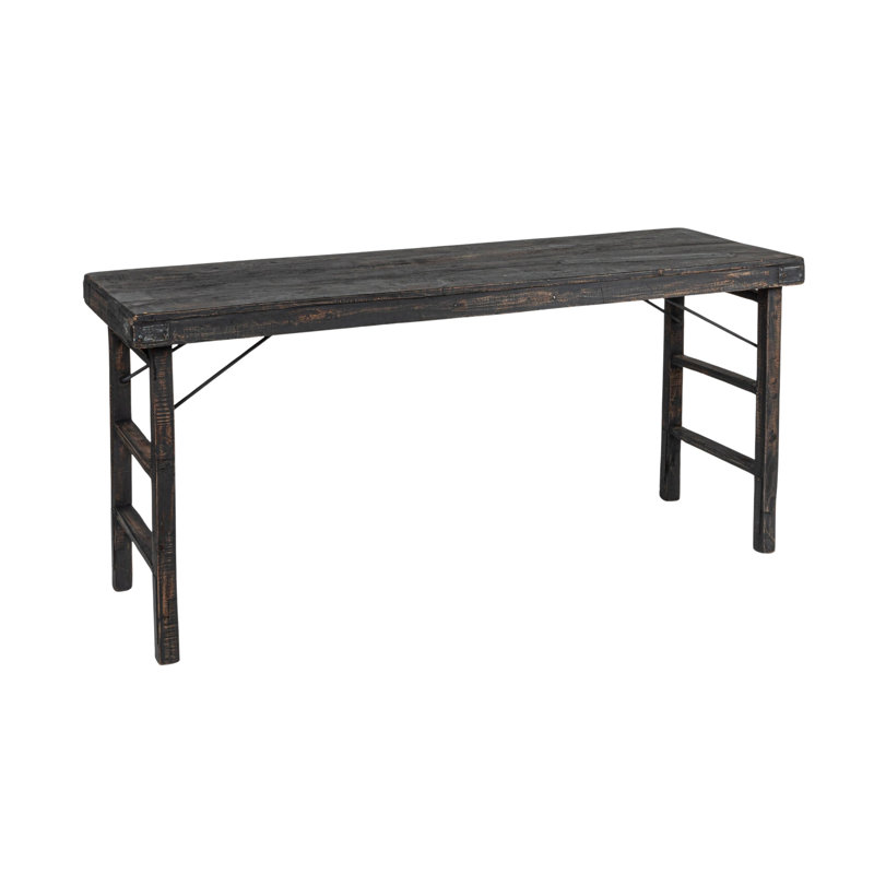 Reclaimed Wood Long Folding Table