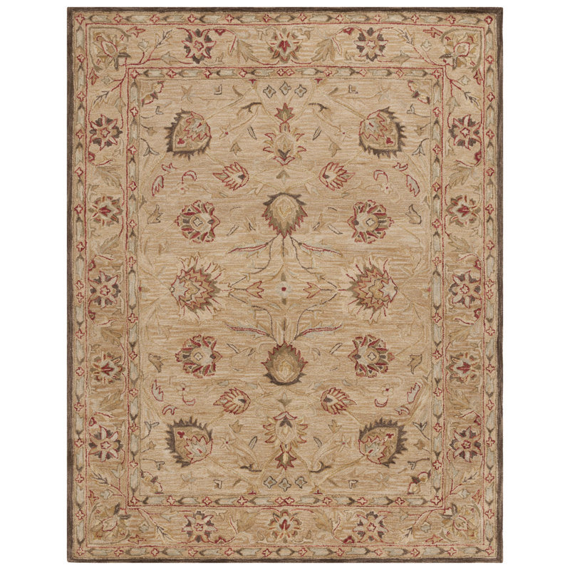 Tingley Hand Tufted Wool Oriental Rug, Rectangle 8' x 10'