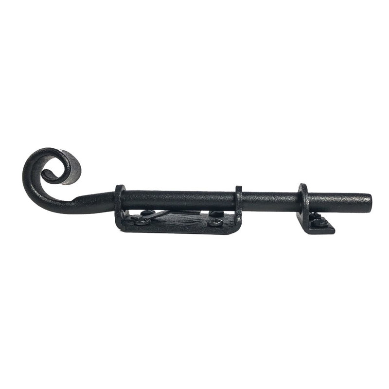 6" Forged Iron Surface Gate Bolt